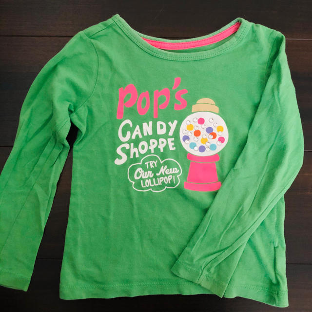 GAP Kids(ギャップキッズ)のGAP kids ロゴデザイン　ロンT キッズ/ベビー/マタニティのキッズ服女の子用(90cm~)(Tシャツ/カットソー)の商品写真