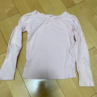 ユニクロ(UNIQLO)のユニクロ 袖パフ長袖シャツ120(Tシャツ/カットソー)