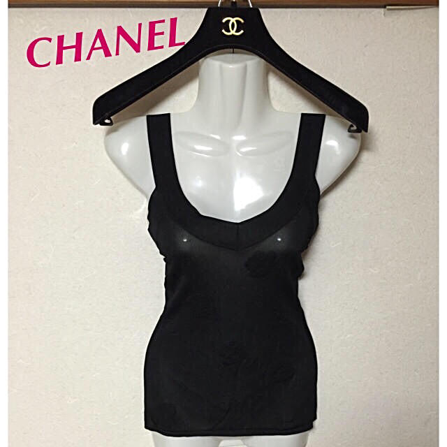 CHANEL カメリアcocoタンク 【破格値下げ】 www.toyotec.com
