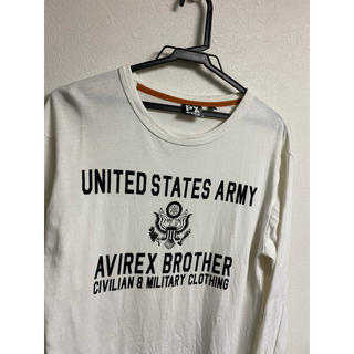 アヴィレックス(AVIREX)のほぼ未使用　即発送　AVIREX ロングTシャツ(Tシャツ/カットソー(七分/長袖))