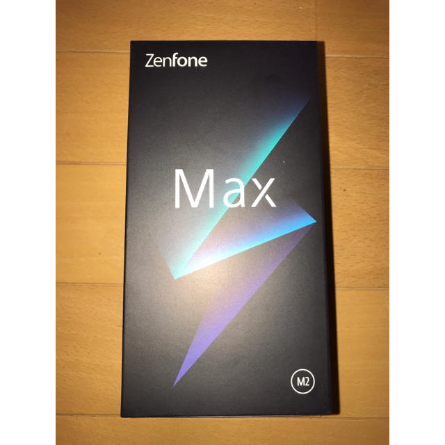 新品未開封　ASUS ZenFone Max (M2) ZB633KL ブラック