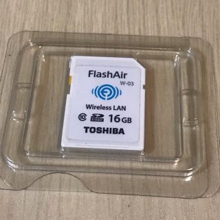 トウシバ(東芝)のパワーオフ様専用　TOSHIBA Flash Air 16GB(デジタル一眼)