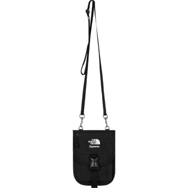 Supreme north face utility pouch black ショルダーバッグ