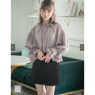 グレイル(GRL)のGRL/新品/ボリュームフリルスリーブブラウス[k8245n](シャツ/ブラウス(長袖/七分))