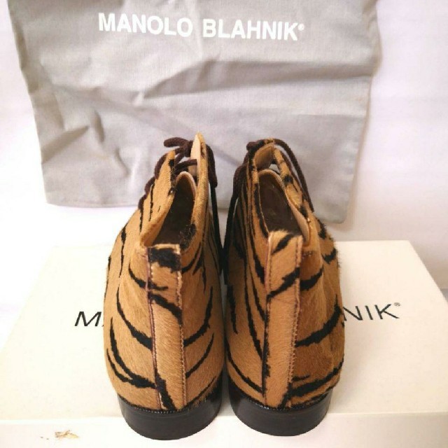 MANOLO BLAHNIK(マノロブラニク)のmanolo blahnik ブーツ定価189000円　新品☆未使用品サイズ36 レディースの靴/シューズ(ハイヒール/パンプス)の商品写真