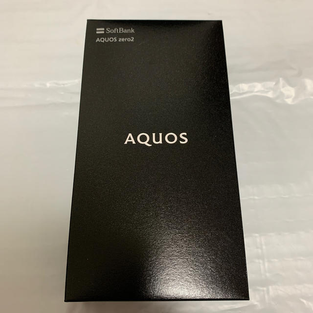 Softbank AQUOS zero2 906sh アストロブラック　判定◎