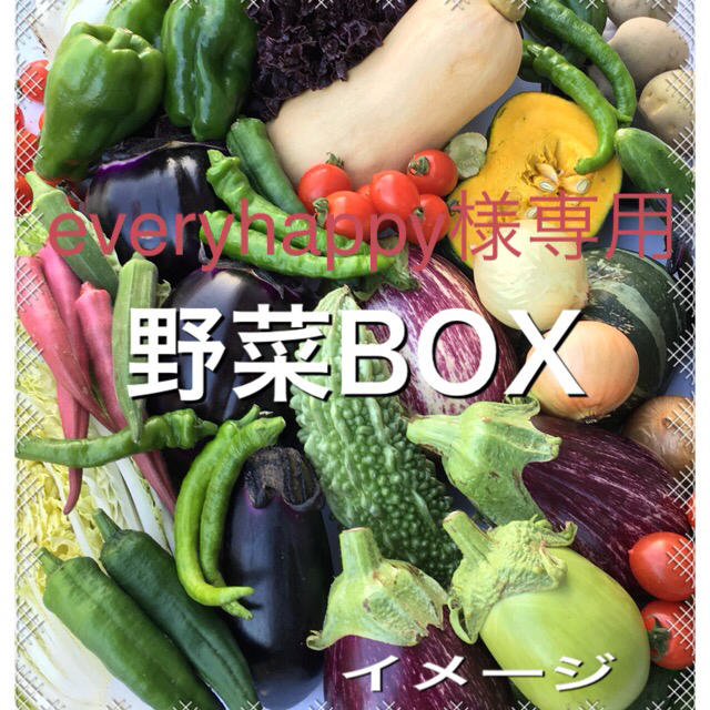 野菜BOX&コシヒカリ　専用出品