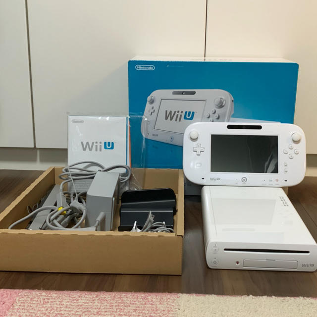 ゲームソフトゲーム機本体Nintendo Wii U プレミアムセット SHIRO＊値下げ＊