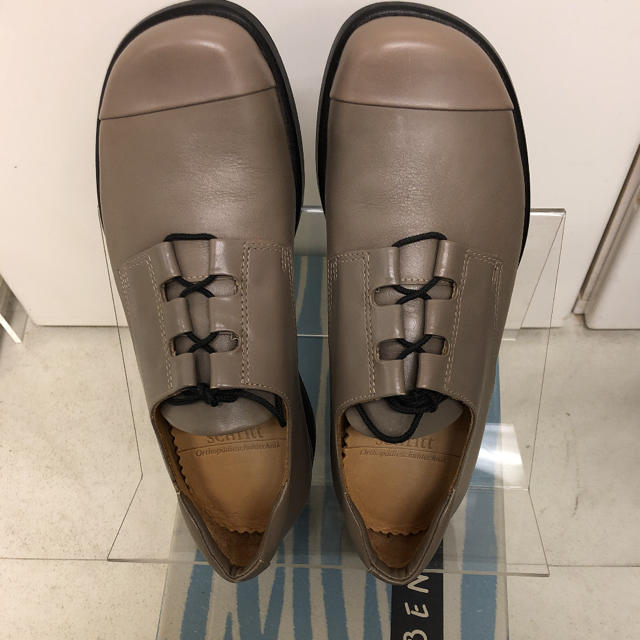 100％本物保証！ VABENE - ⭐️新品⭐️ヴァベーネの紐ぐつグレー ローファー+革靴