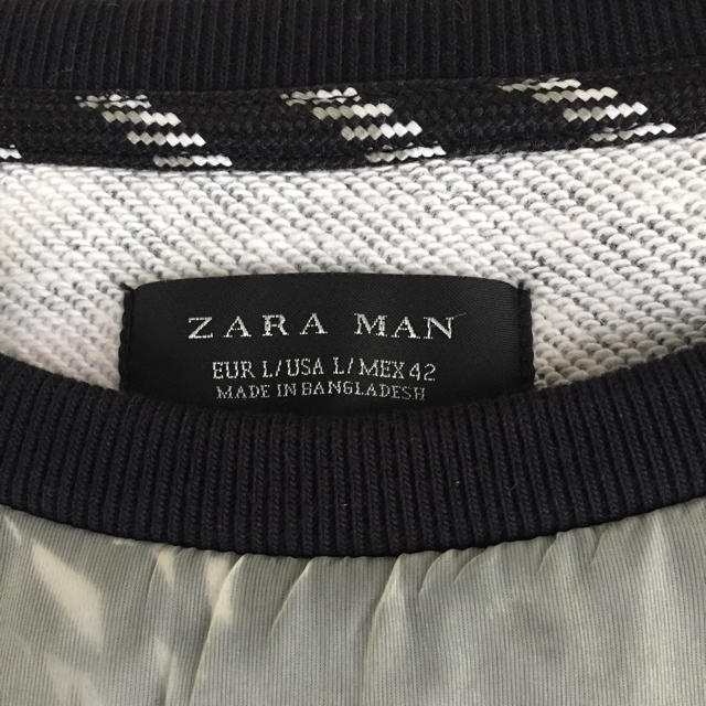 ZARA(ザラ)のZARA   トレーナー メンズのトップス(Tシャツ/カットソー(七分/長袖))の商品写真