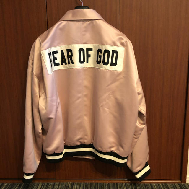 専用 FEAR OF GOD 5th Satin Jacket ピンク サテン