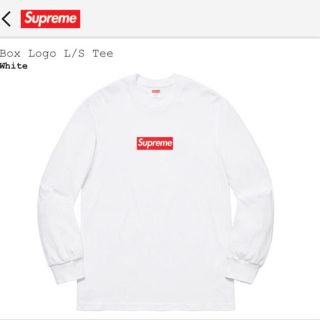 シュプリーム(Supreme)のボックスロゴ　ロンT(Tシャツ/カットソー(七分/長袖))