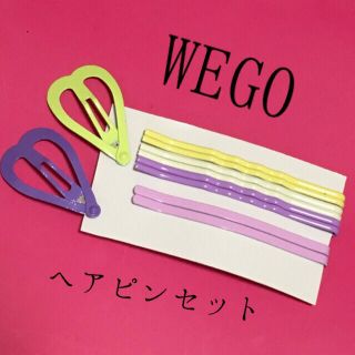 ウィゴー(WEGO)の【新品未使用】wego ヘアピン ハート(ヘアピン)