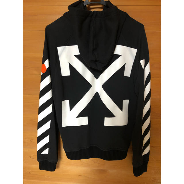 MONCLER off-white　フロントジップパーカー