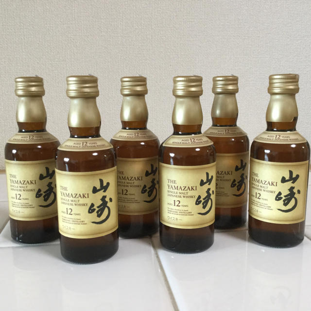 サントリー 山崎12年 ミニボトル 50ml   (6本セット)