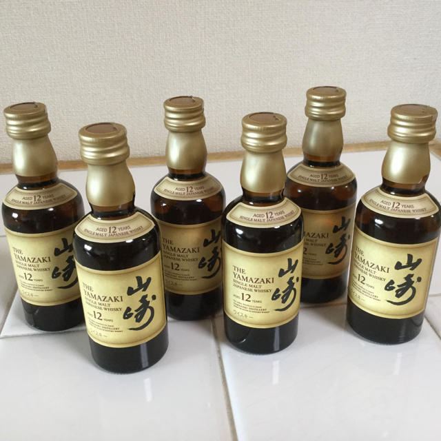 サントリー 山崎12年 ミニボトル 50ml   (6本セット)