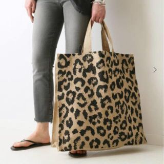 ドゥーズィエムクラス(DEUXIEME CLASSE)のドゥーズィエムクラス　MAISON BENGAL  Leopard BAG(トートバッグ)