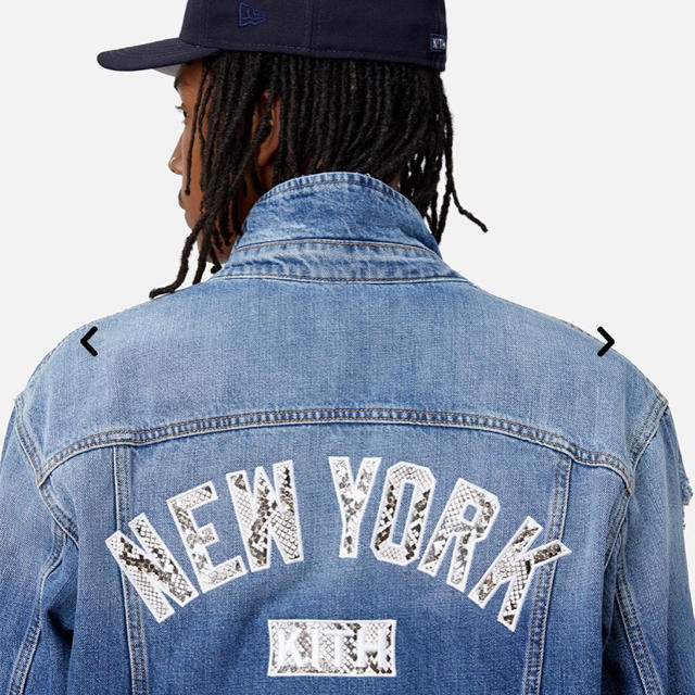 メンズ kith コラボ デニムジャケットの通販 by Nia's shop|ラクマ