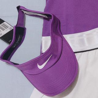 ナイキ(NIKE)のナイキ　テニス　バイザー  新品　(ウェア)