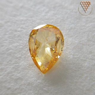 0.218 ct F.V.Or - Yellow SI1 天然 ダイヤ(リング(指輪))