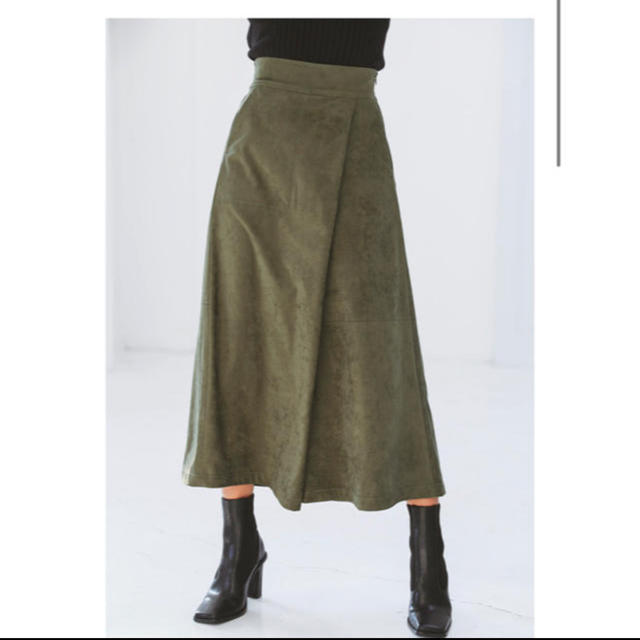 ALEXIA STAM(アリシアスタン)のalexia stam Wrap Wide Eco Suede Pants レディースのパンツ(カジュアルパンツ)の商品写真