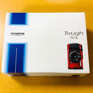 オリンパス(OLYMPUS)の【新品未使用】OLYMPUS TOUGH TG-6 ブラック　オリンパス(コンパクトデジタルカメラ)