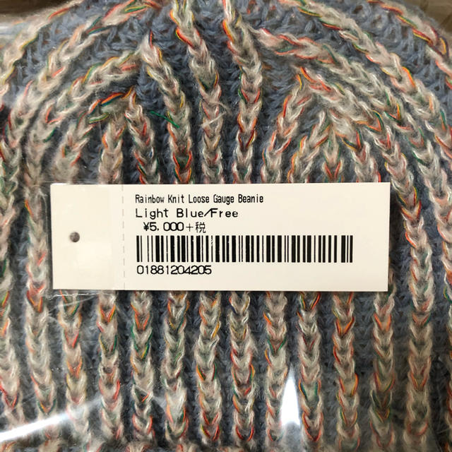 新作入荷 Supreme - Supreme Rainbow Knit Loose Gauge Beanieの通販 by tap666's shop｜シュプリームならラクマ HOT特価