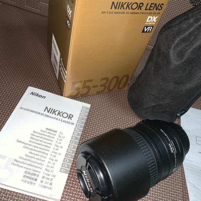 Nikon - AF-S DX NIKKOR 55-300mm f/4.5-5.6G ED VRの通販 by Sup's ...