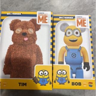 MEDICOM TOY - ミニオンズ ベアブリック TIM BOB セット 400% の通販