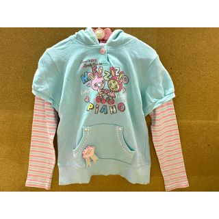 メゾピアノ パーカー 130キッズ服(女の子用) 100cm~ - ジャケット/上着