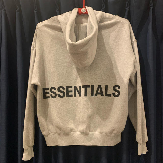 essentials  パーカー　sサイズ　グレー　FOG