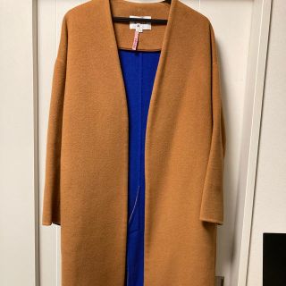 エンフォルド(ENFOLD)の【お値下げ】⭐︎美品⭐︎ENFOLD17AW ソフトリバーノーカラーコート(ロングコート)