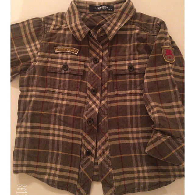 BURBERRY(バーバリー)のBurberry バーバリー　ロンドン　90 長袖　チェックシャツ　ブラウス キッズ/ベビー/マタニティのキッズ服男の子用(90cm~)(ブラウス)の商品写真