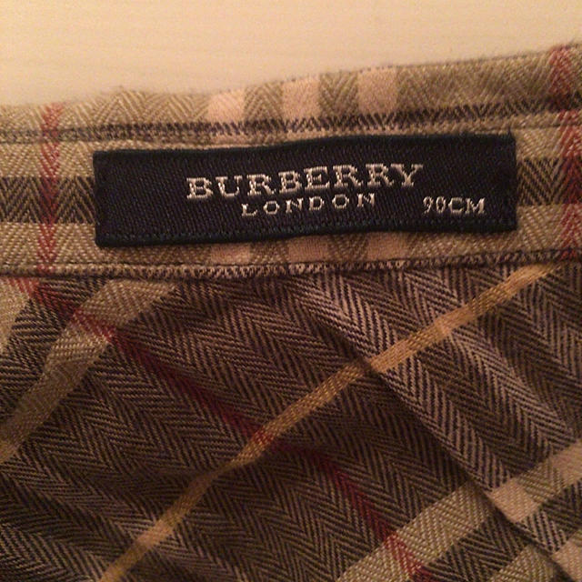 BURBERRY(バーバリー)のBurberry バーバリー　ロンドン　90 長袖　チェックシャツ　ブラウス キッズ/ベビー/マタニティのキッズ服男の子用(90cm~)(ブラウス)の商品写真