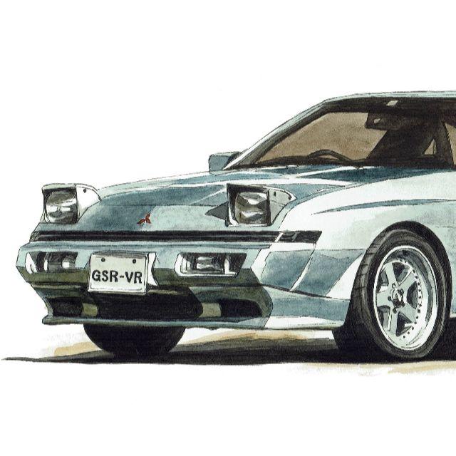 三菱(ミツビシ)のNC-952スタリオンGSR-VR限定版画 直筆サイン額装●作家平右ヱ門 エンタメ/ホビーの美術品/アンティーク(絵画/タペストリー)の商品写真