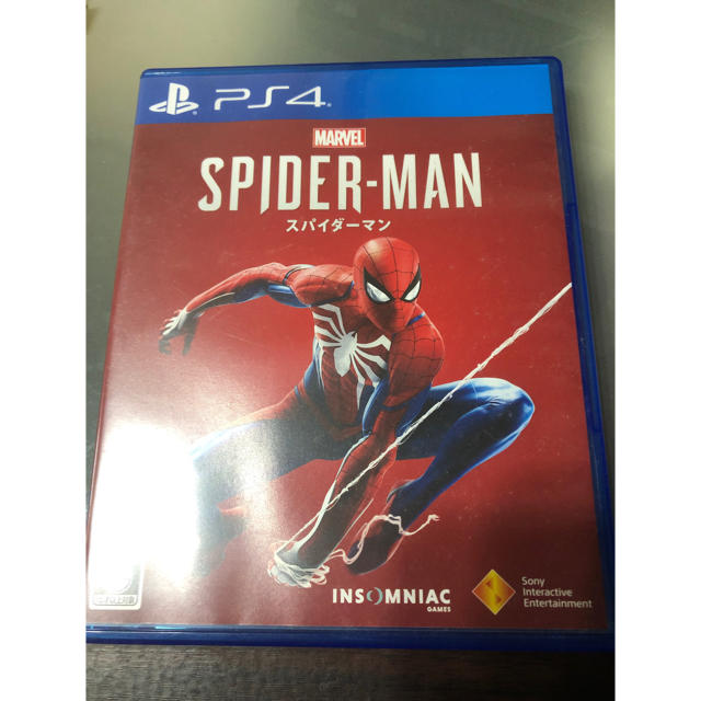 PlayStation4(プレイステーション4)のPS4 スパイダーマン エンタメ/ホビーのゲームソフト/ゲーム機本体(家庭用ゲームソフト)の商品写真
