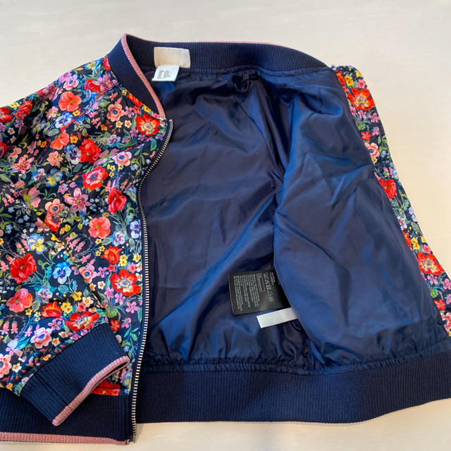 H&M(エイチアンドエム)のH&M キッズ　ブルゾン キッズ/ベビー/マタニティのキッズ服女の子用(90cm~)(ジャケット/上着)の商品写真