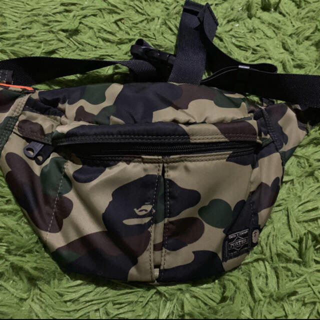 希少 A BATHING APE × PORTER ウエストバッグ