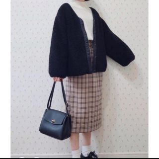 ダブルクローゼット(w closet)のmii様専用♡新品♡リバーシブルボアジャケット(ブルゾン)