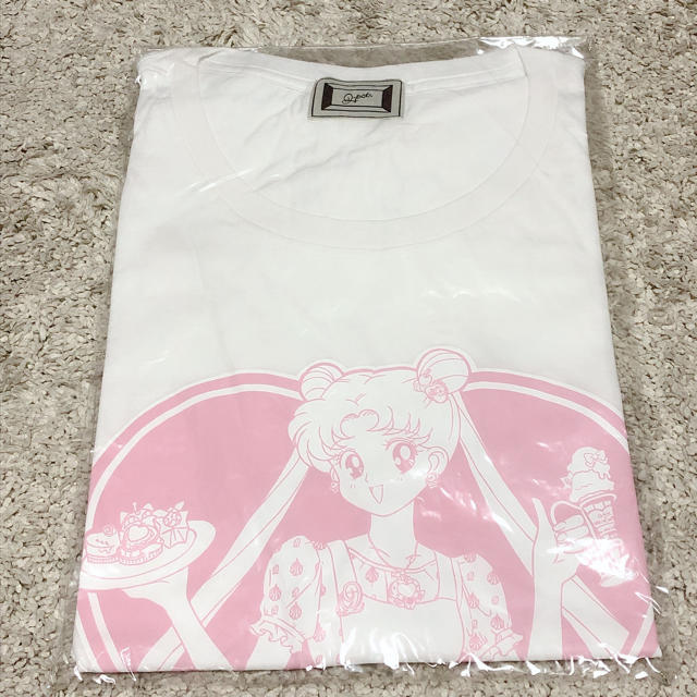 Q-pot.(キューポット)の美少女戦士セーラームーン×Q-pot Tシャツ レディースのトップス(Tシャツ(半袖/袖なし))の商品写真