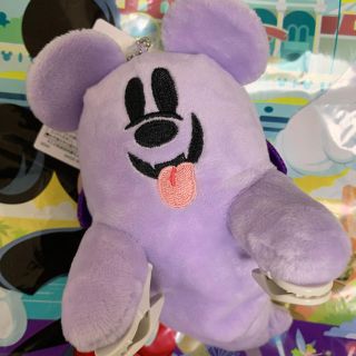 ディズニー(Disney)のミッキー おばけ　くっつきぬいぐるみ　紫(ぬいぐるみ)