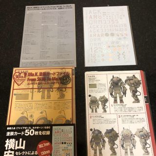 ホビージャパン(HobbyJAPAN)のMK.A. 塗装カードファイル『地』特典カード付き(プラモデル)