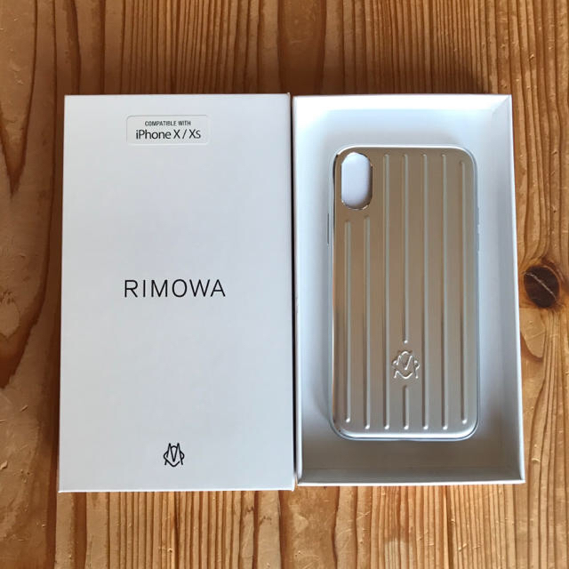 【新品未使用】 RIMOWA iPhone X/Xs アルミニウムケース リモワ