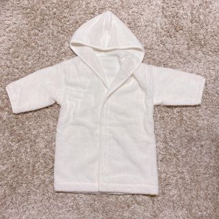 マークスアンドウェブ(MARKS&WEB)の【MARKS&WEB】【美品】バスローブ  ベビー服 新生児 (バスローブ)