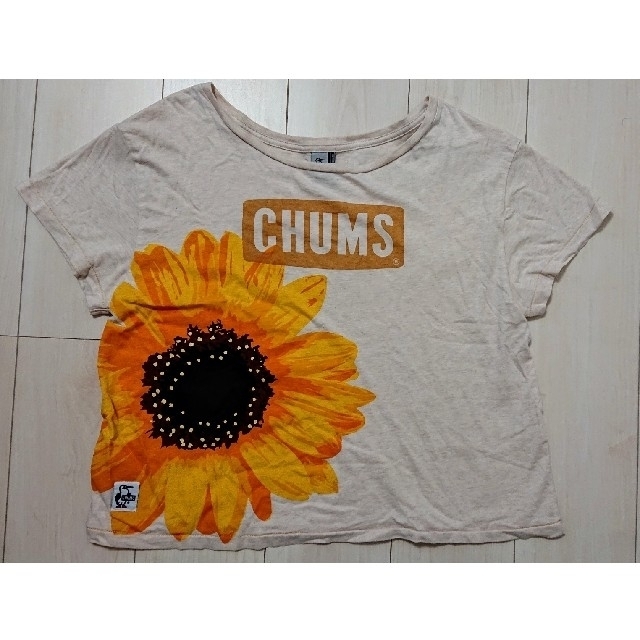CHUMS(チャムス)のCHUMS Tシャツ ひまわり柄 レディースのトップス(Tシャツ(半袖/袖なし))の商品写真