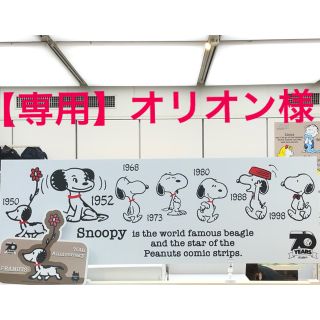 スヌーピー(SNOOPY)の【専用】オリオン様☆スヌーピー ★50年代柄 クイックドライ フェイスタオル(キャラクターグッズ)