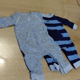 ベビーギャップ(babyGAP)のベビーギャップ  ロンパース2枚セット(カバーオール)