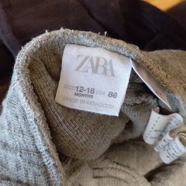 ZARA KIDS(ザラキッズ)のZARA  85cm  スウェット2枚セット キッズ/ベビー/マタニティのベビー服(~85cm)(パンツ)の商品写真