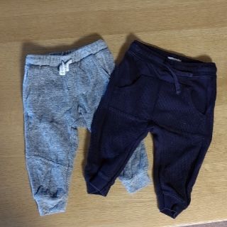 ザラキッズ(ZARA KIDS)のZARA  85cm  スウェット2枚セット(パンツ)