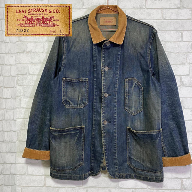 Levi's - 【 Levi's 】リーバイス カバーオール デニム コーデュロイ/L